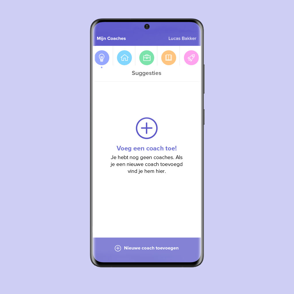 Coach toevoegen
